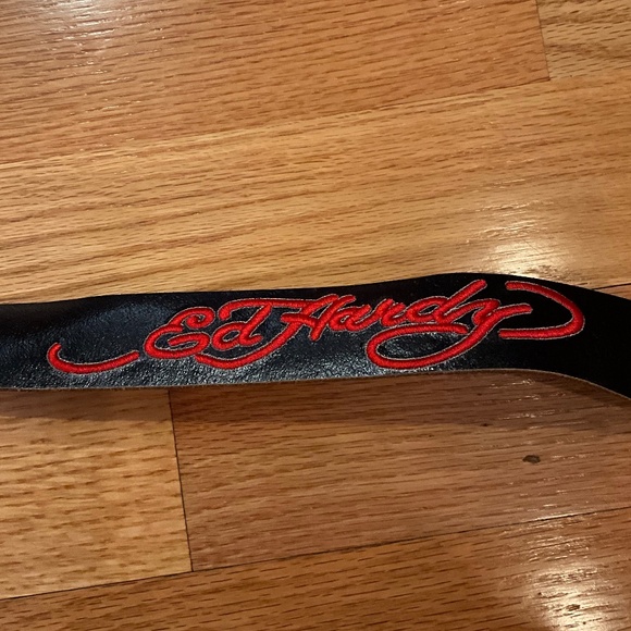 Ed Hardy Leather Belt